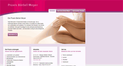 Desktop Screenshot of praxis-meyer-hannover.de